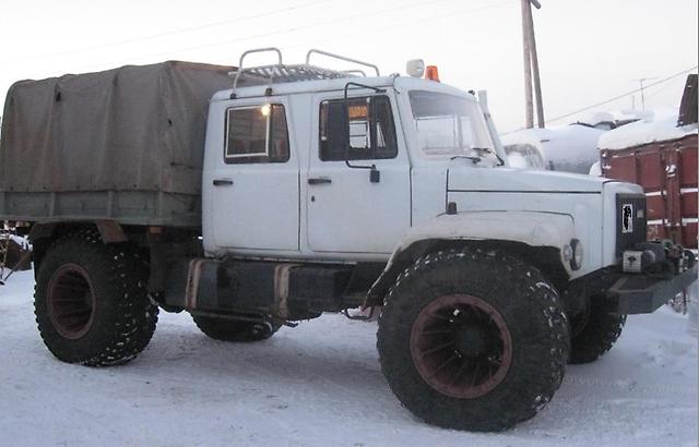 ГАЗ-3308 на шинах Я-673