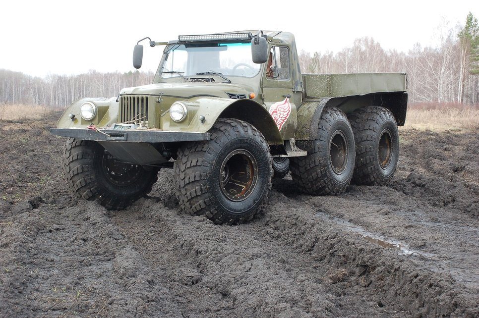 Вездеход на шинах ВИ-3