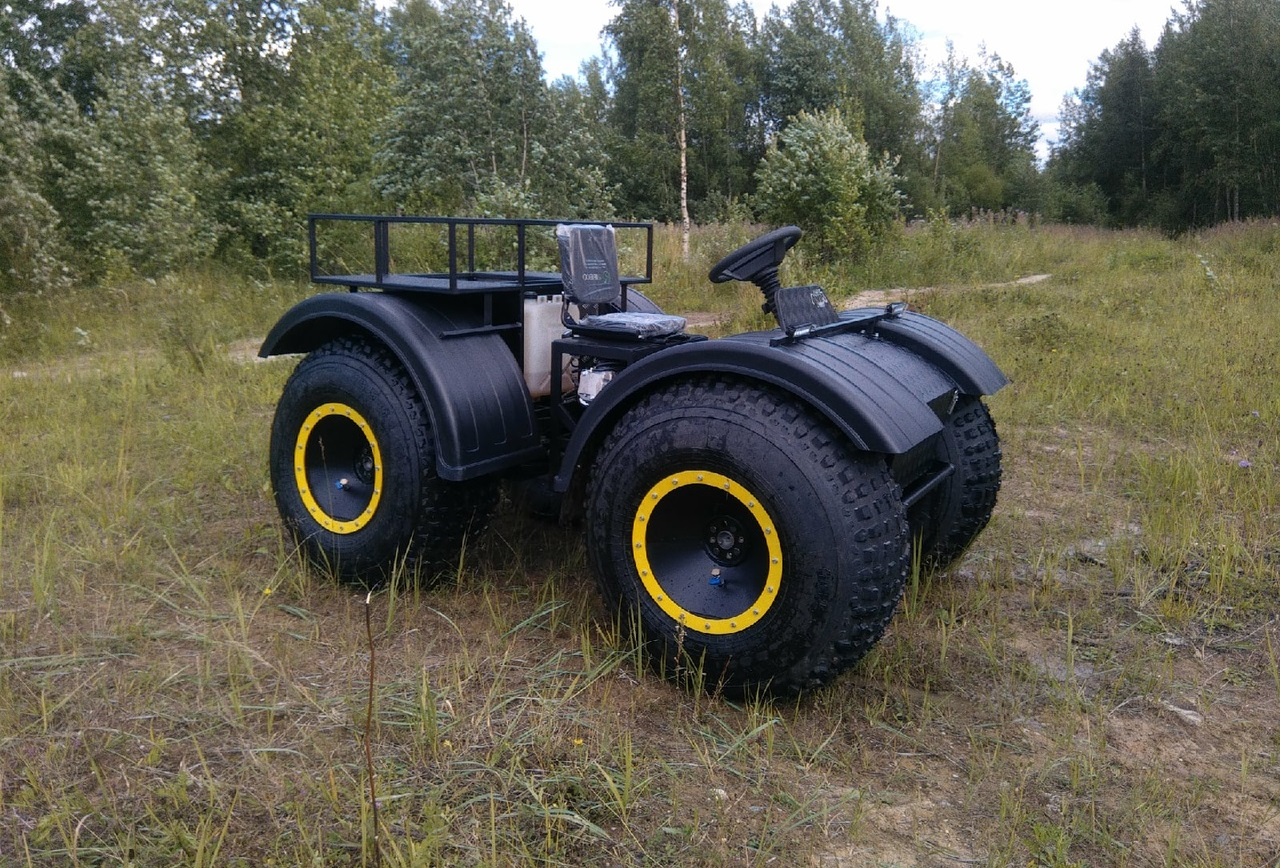 Лёгкий вездеход «ЛИТЛ» на шинах низкого давления Бел-79 16,5-18 НС 2