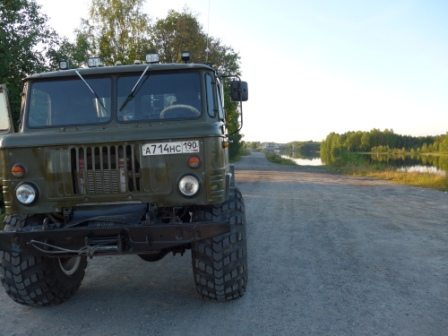 ГАЗ-66 на шинах ВИ-3