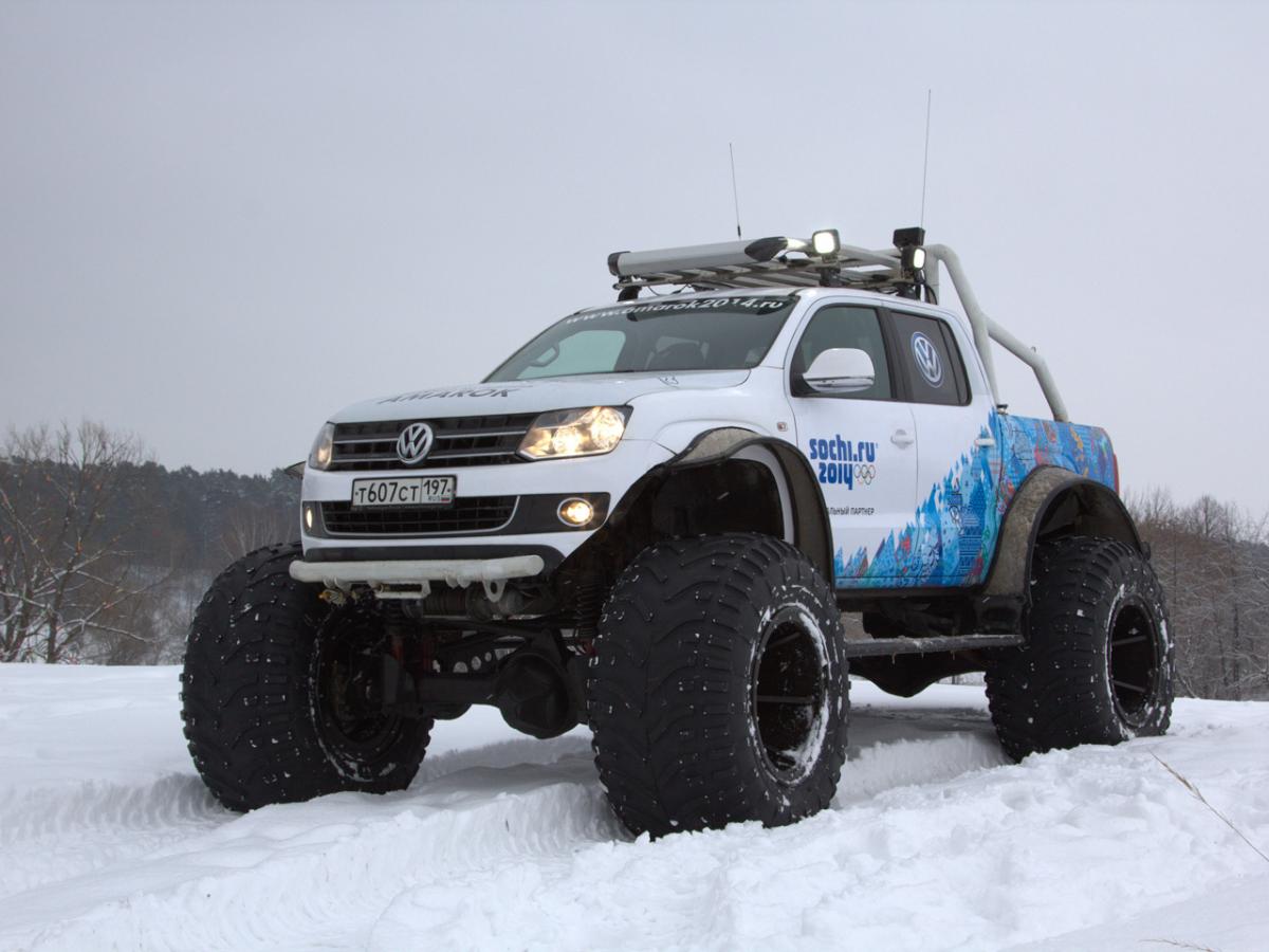 Volkswagen Amarok на шинах Я-673